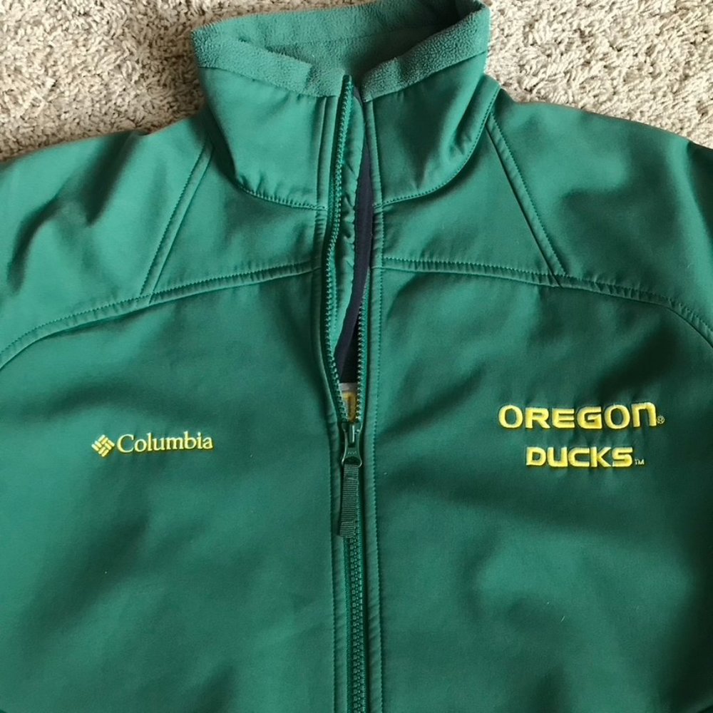 Oregon Ducks Columbia Softshell Jacket - image 2